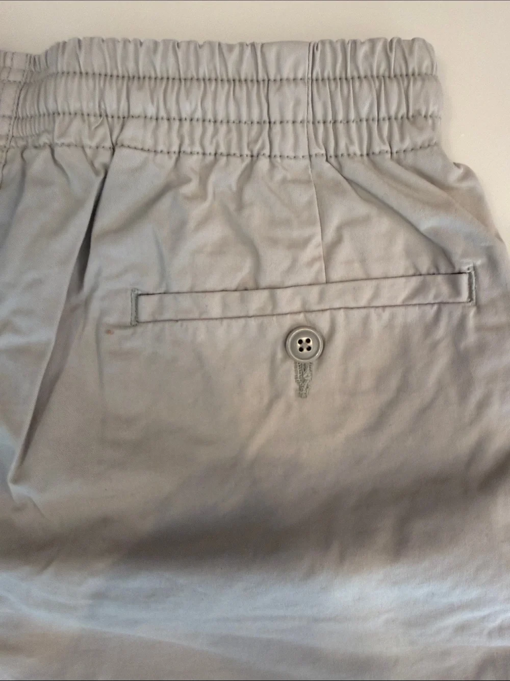 J. Crew Gray/Tan Drawstring Casual Shorts